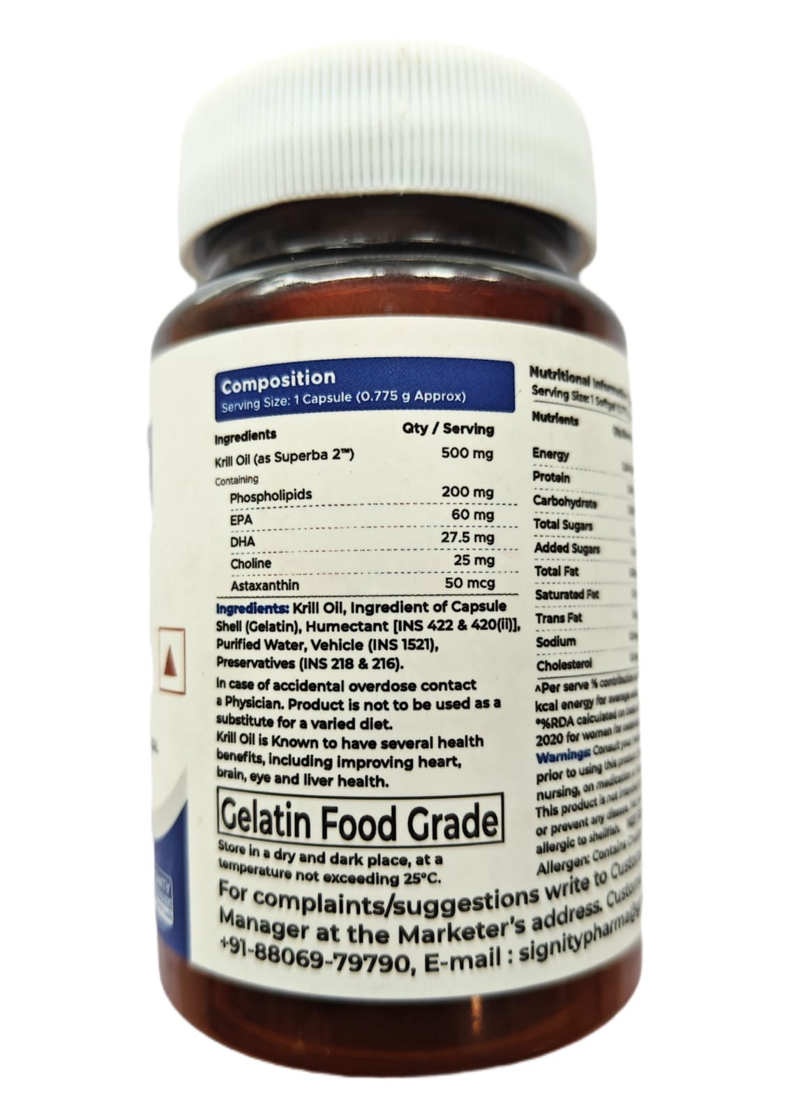 Omekrill (30 Softgel Capsules) - Image 3