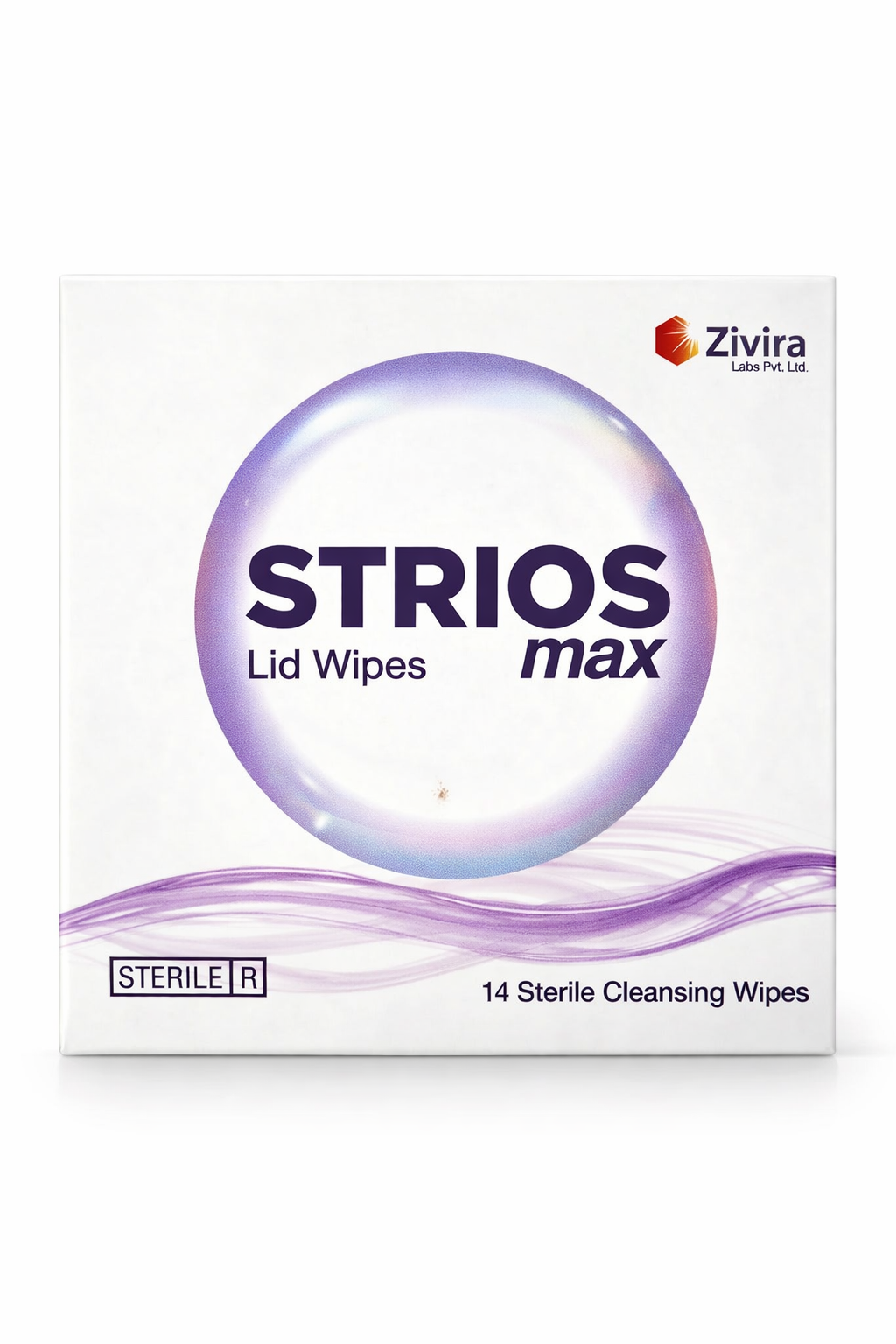 STRIOS max (14 Sterile Cleansing Wipes)