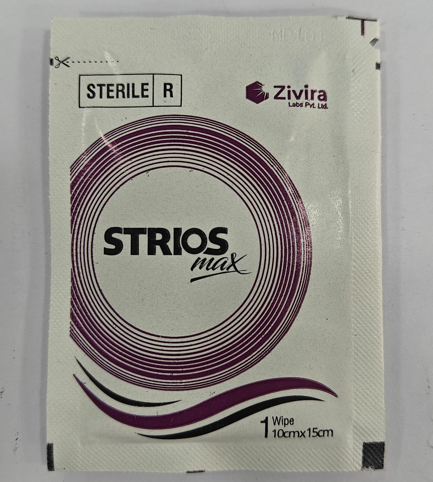 STRIOS max (14 Sterile Cleansing Wipes) - Image 4
